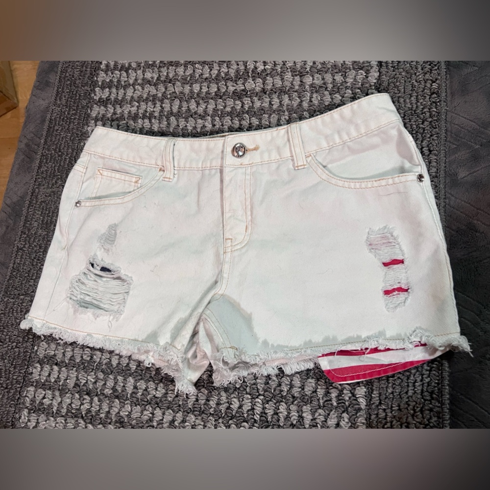 Justice American Flag Shorts